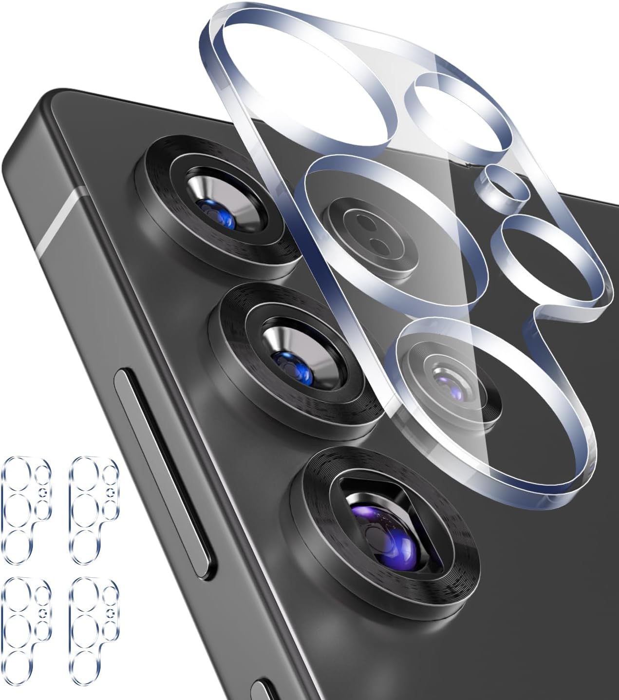 Samsung Galaxy S25 Ultra Camera Protector Lens Guard Tempered Glass Film