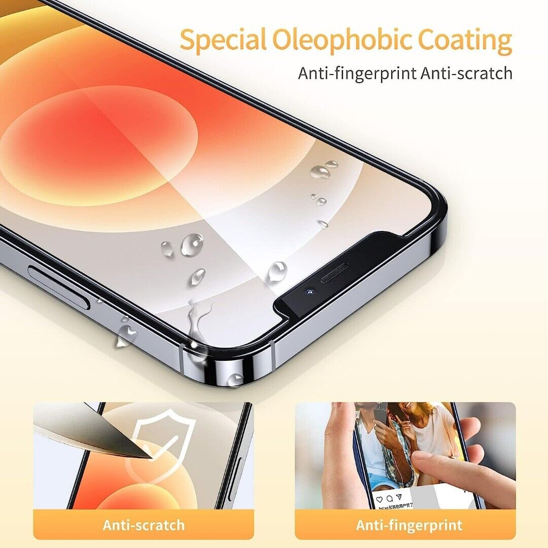 Apple iPhone 17 Pro Clear Tempered Glass Screen Protector