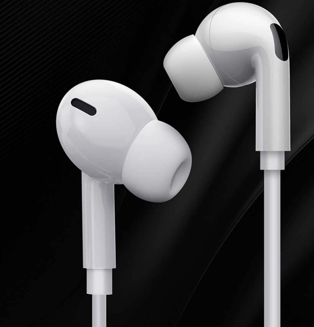 Apple iPad Air 2025 Earphones Type C Headphones In-Ear Built In with Mic Remote