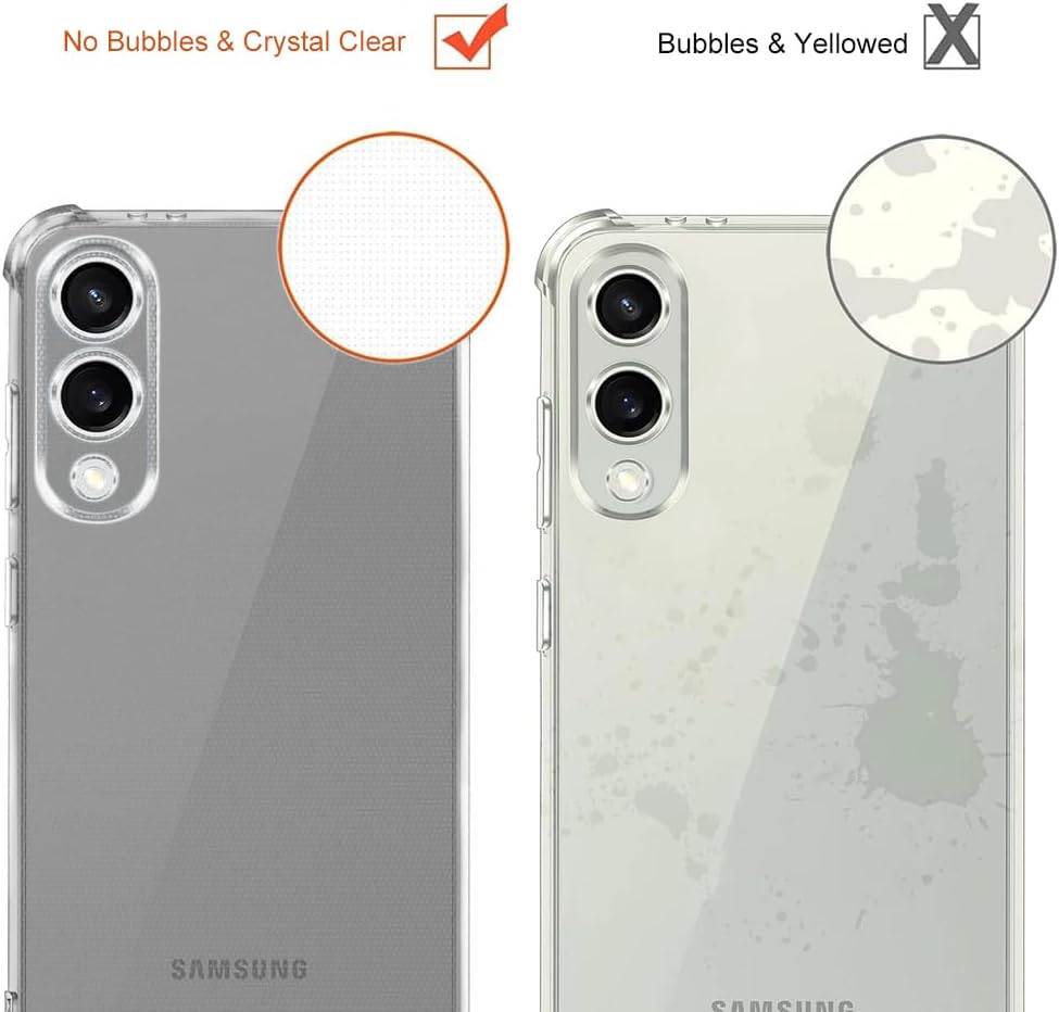 Samsung Galaxy S25 Edge Case Clear Gel Reinforced Corners Cover