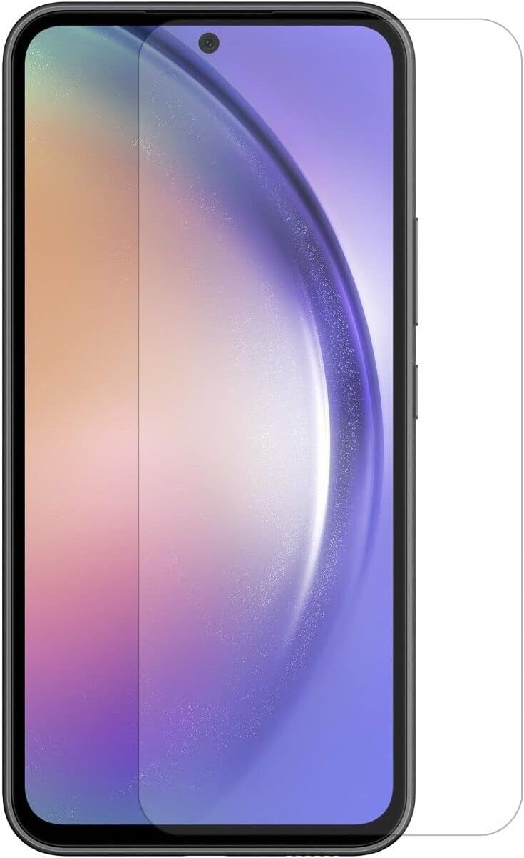 2 Pack Samsung Galaxy A34 5G Clear Tempered Glass Screen Protector