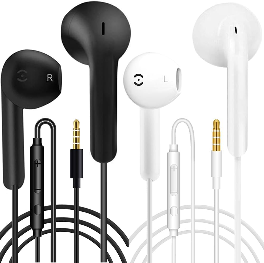 Samsung Galaxy Tab S6 Lite (2024/2022) Earphones Headphones In-Ear Built In with Mic Remote 3.5mm Jack