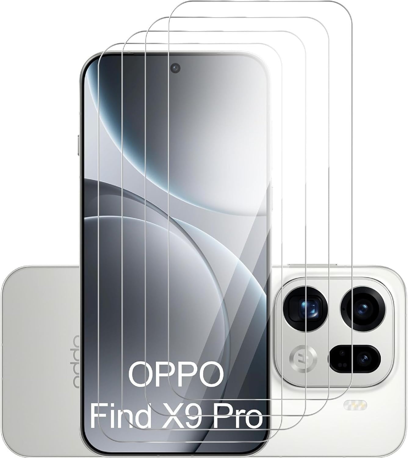 Oppo Find X9 Pro Clear Tempered Glass Screen Protector