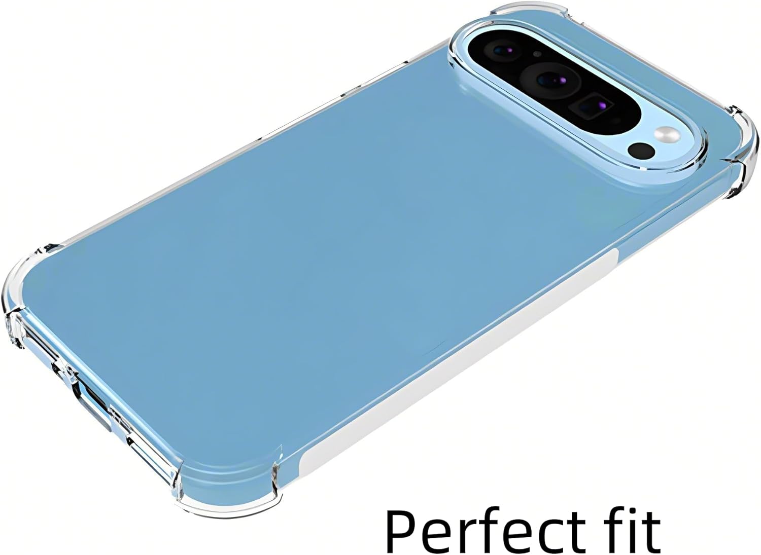 Google Pixel 9 Case Clear Gel Anti Shock Armour Slim Soft Transparent Silicone Cover