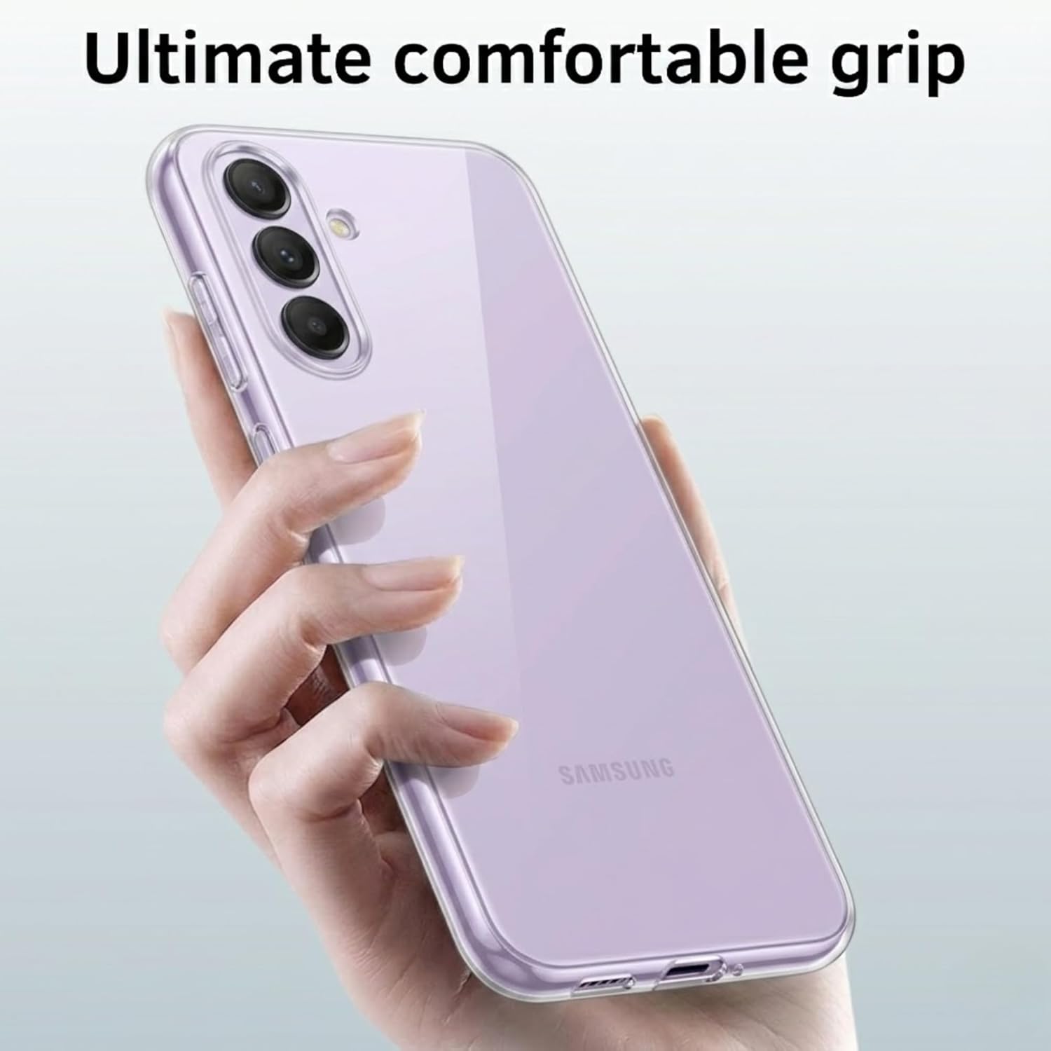 Samsung Galaxy A37 Case Clear Gel Ultra Slim Soft Transparent Silicone Cover