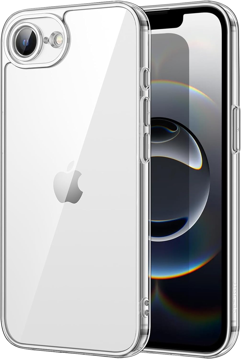 Apple iPhone 16e Case Clear Gel Ultra Slim Soft Transparent Silicone Cover