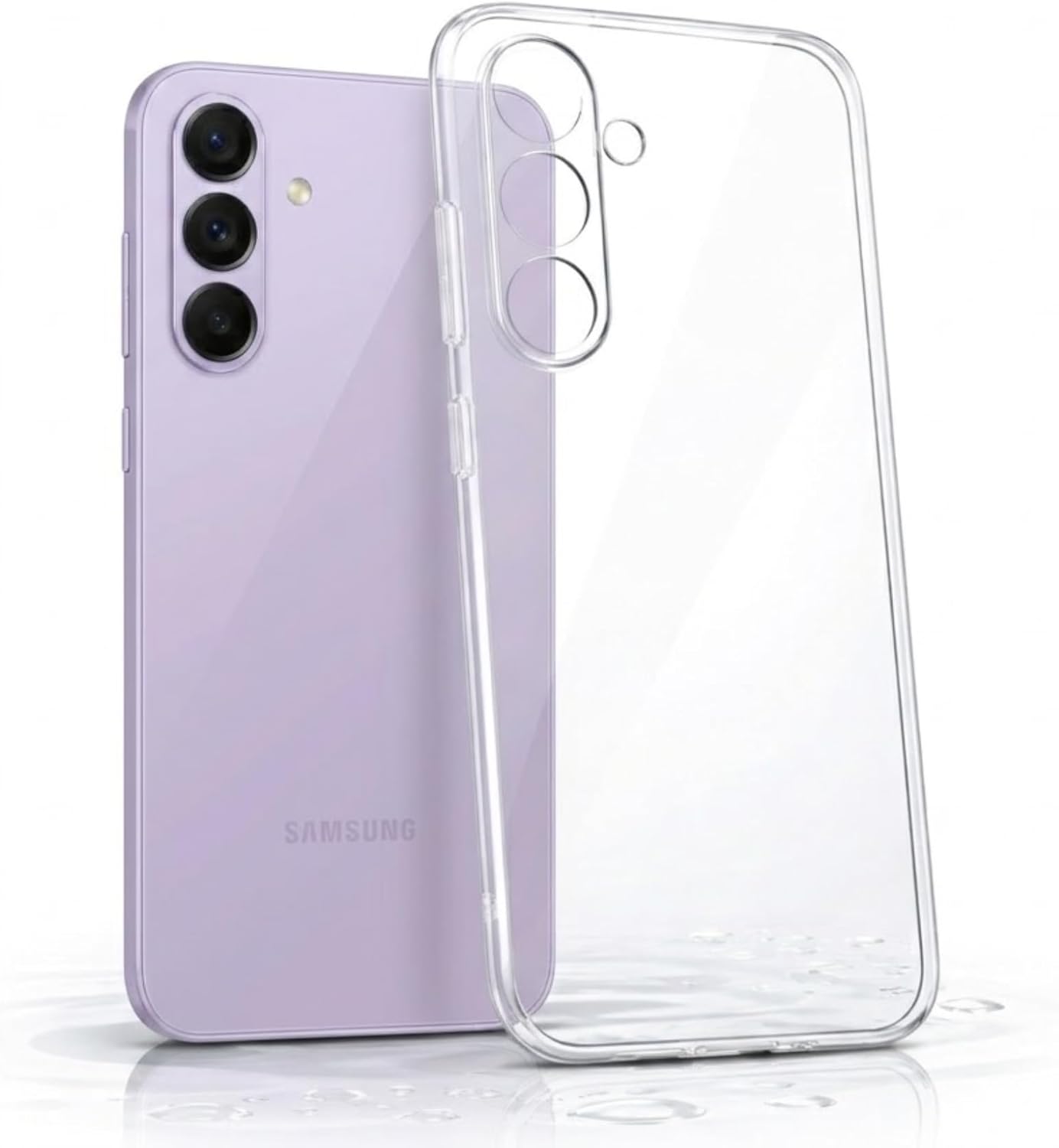 Samsung Galaxy A37 Case Clear Gel Ultra Slim Soft Transparent Silicone Cover