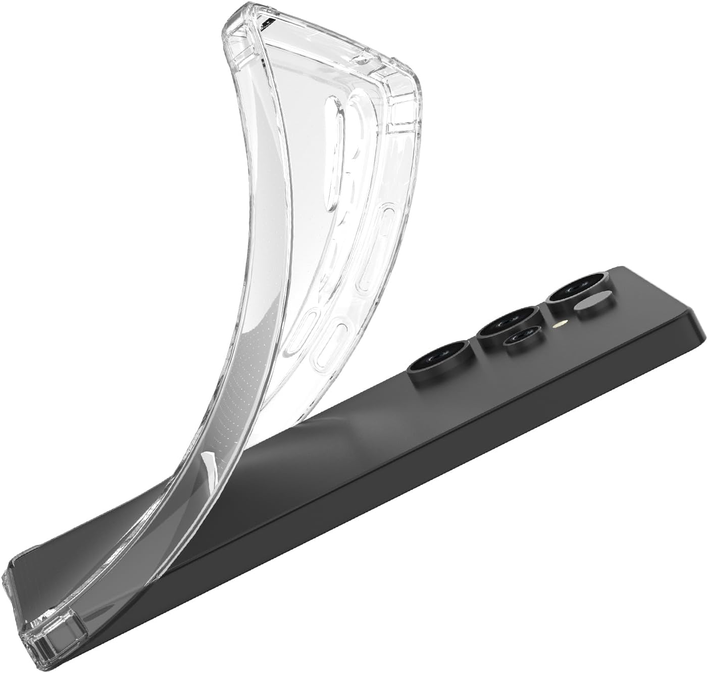 Samsung Galaxy S25 Ultra Case Clear Gel Transparent Anti-Shock Absorption Bumper Ultra Thin Cover