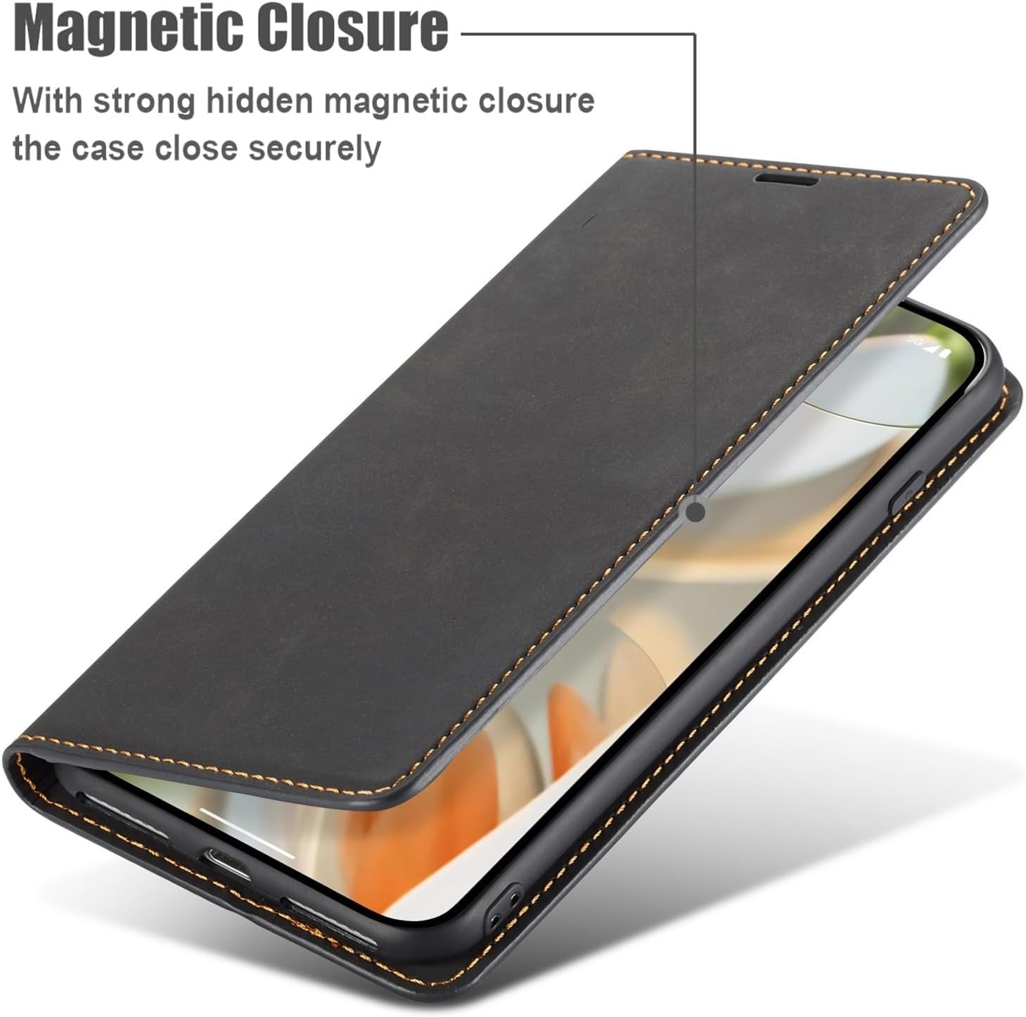 Google Pixel 10 Pro XL Flip Book Case Premium Leather Wallet Stand Phone Cover