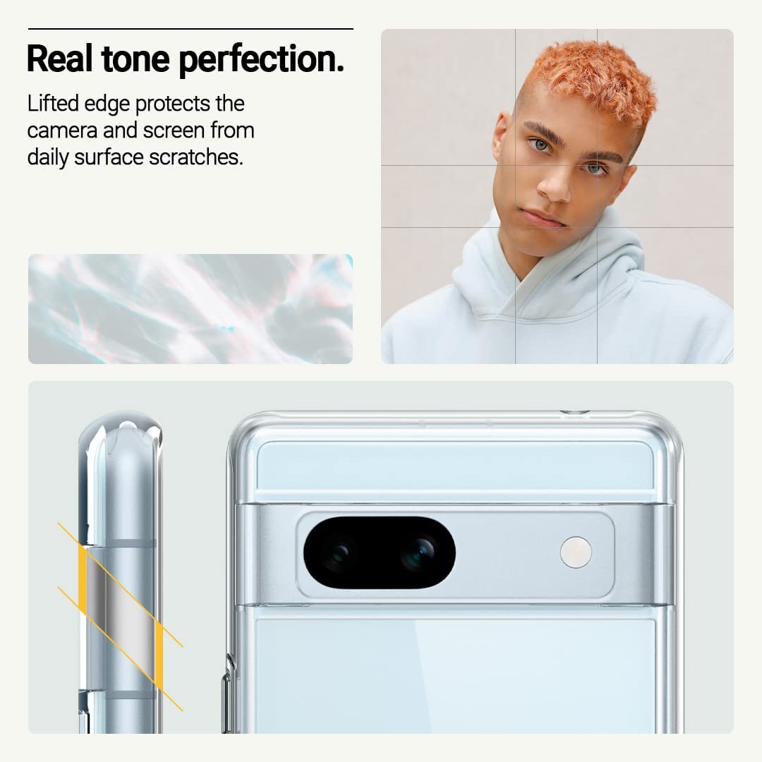 Google Pixel 7a Gel TPU Clear Case Ultra Slim Soft Transparent Silicone Cover