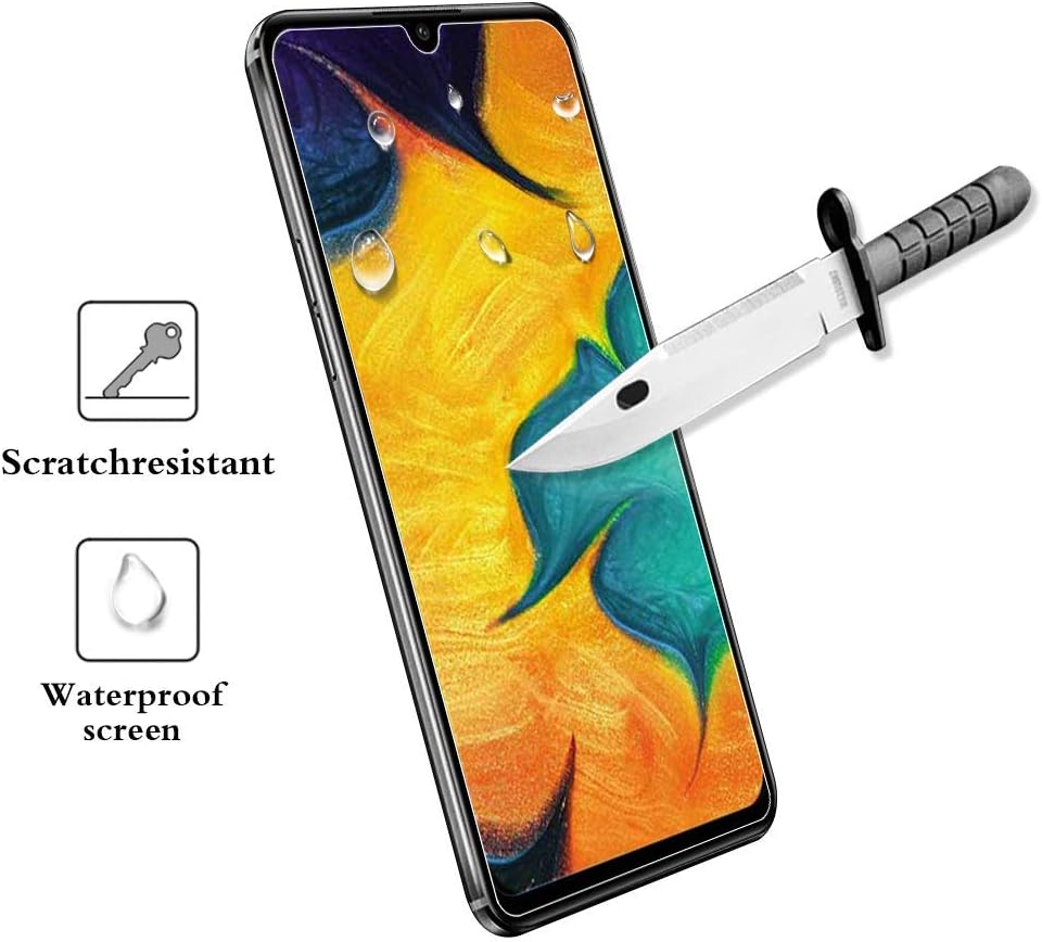 2 Pack Samsung Galaxy A54 5G Clear Tempered Glass Screen Protector