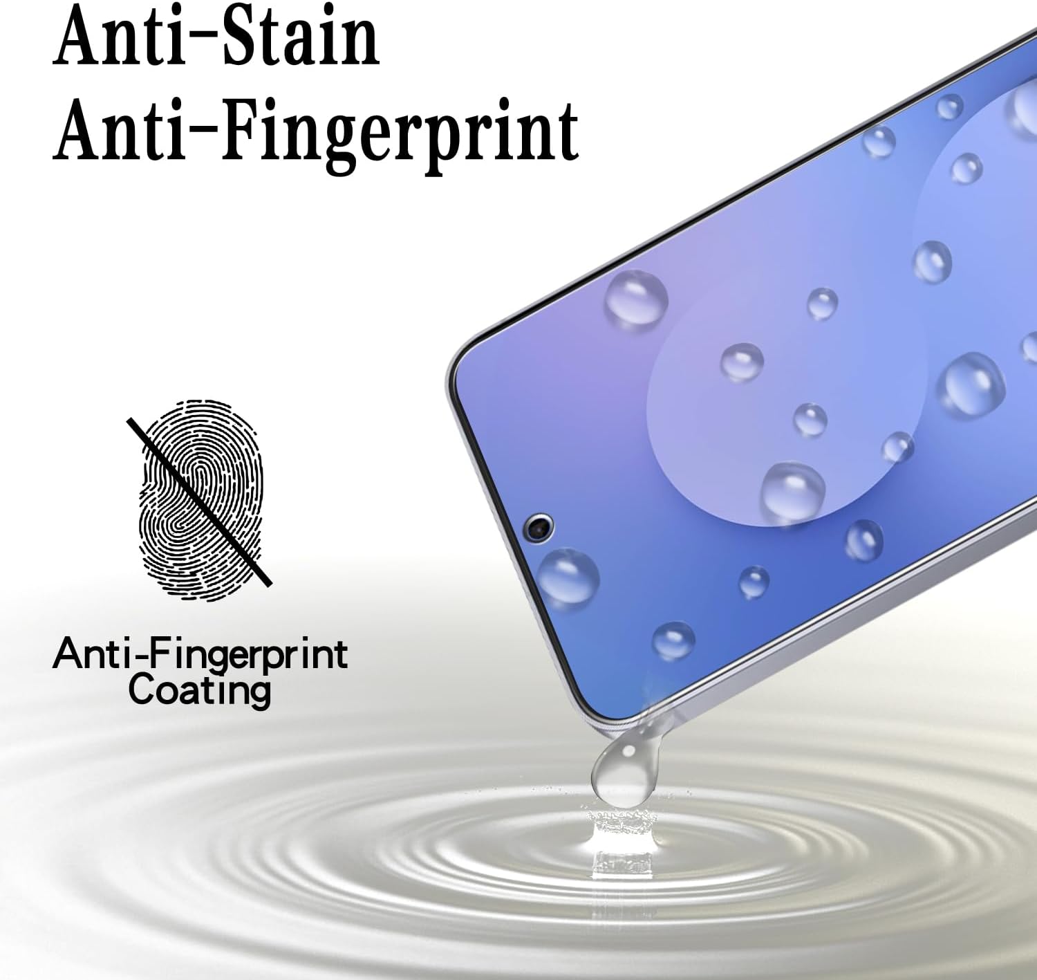 Samsung Galaxy S25 FE Clear Tempered Glass Screen Protector