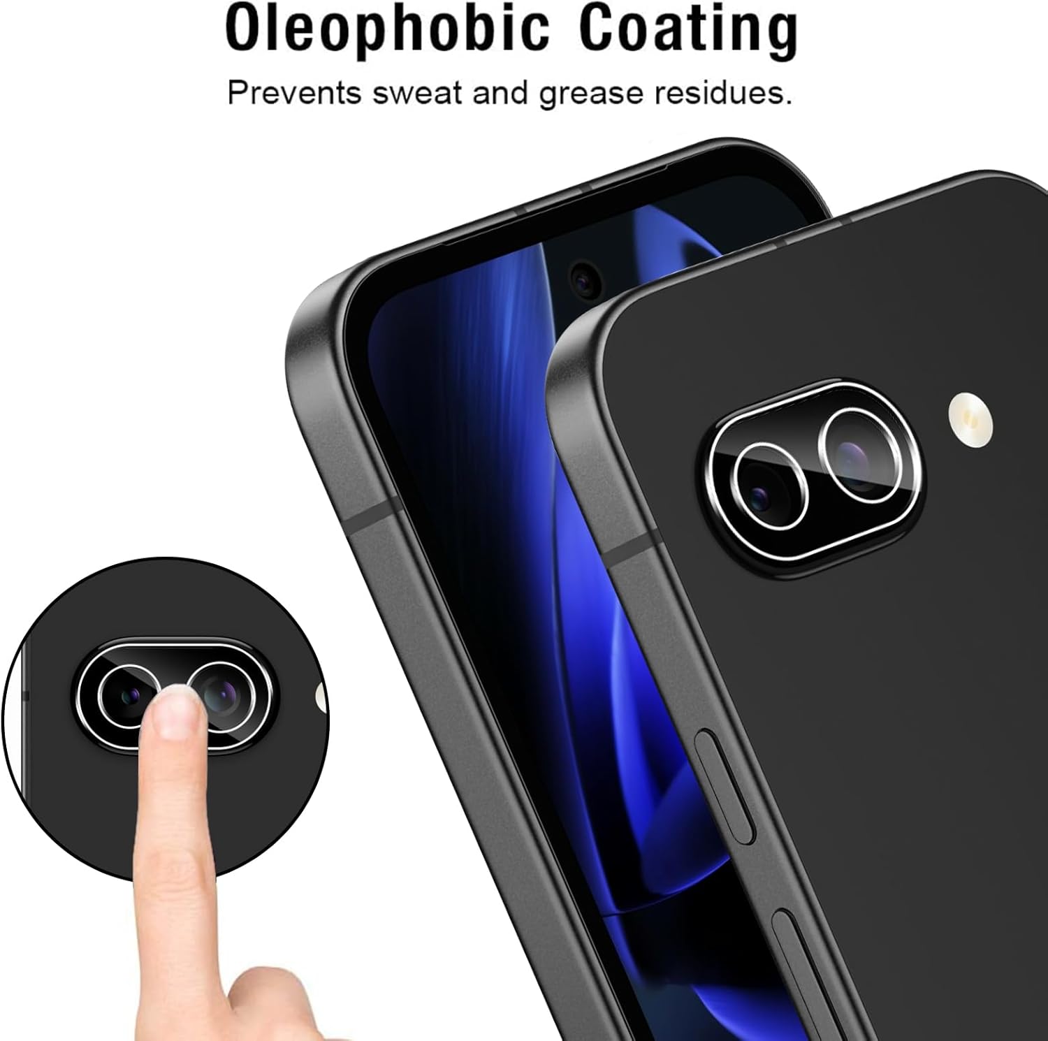 Google Pixel 9a Camera Protector Lens Guard Tempered Glass Film