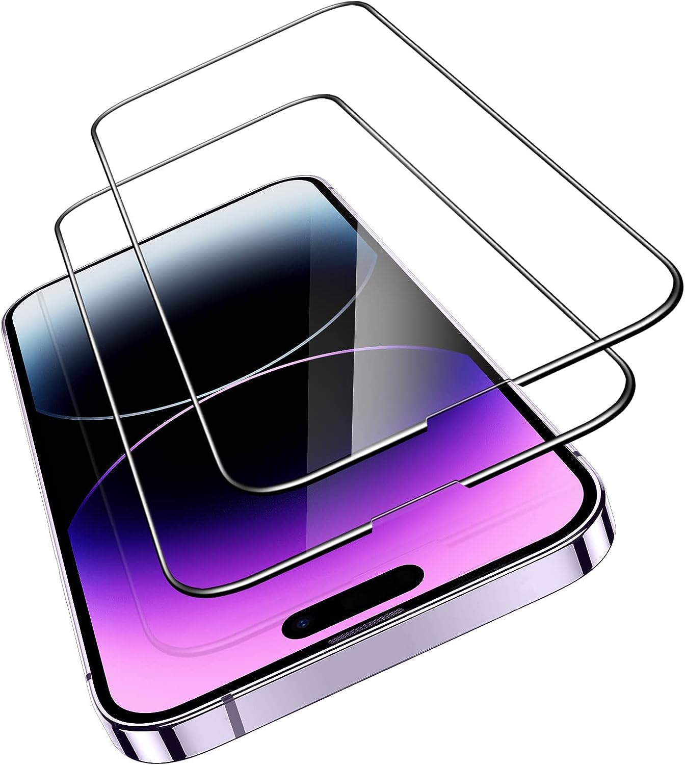 Apple iPhone 15 Pro (6.1) Clear Tempered Glass Screen Protector