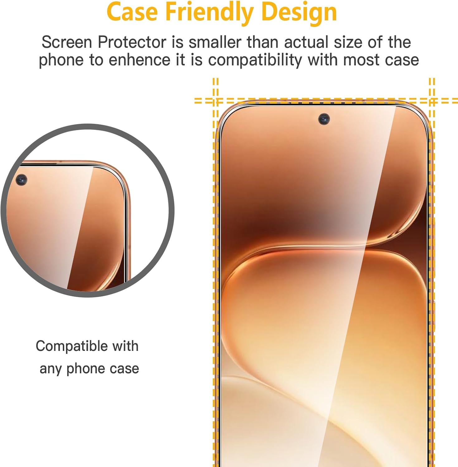 Honor 600 Clear Tempered Glass Screen Protector