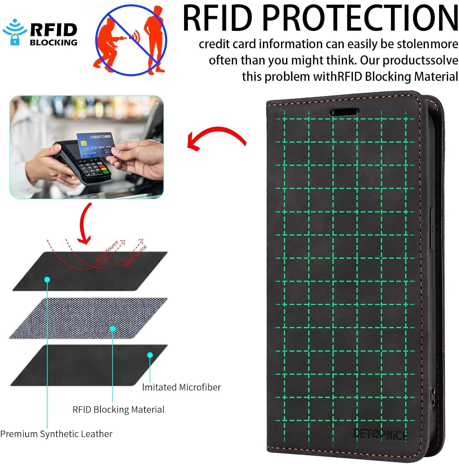 Motorola Moto Edge 70 Flip Book Case Premium Leather Wallet Stand Phone Cover