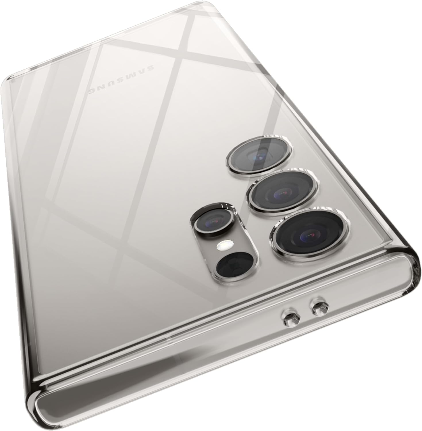 Samsung Galaxy S24 Ultra Case Clear Gel TPU Ultra Slim Soft Transparent Silicone Cover