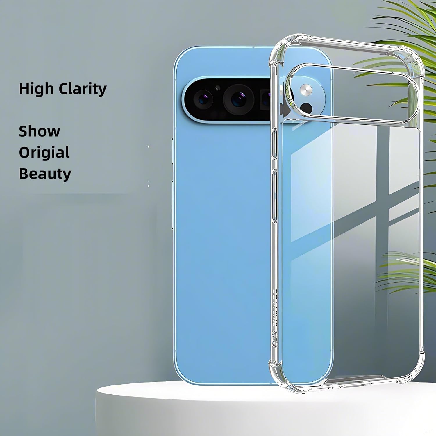 Google Pixel 9 Case Clear Gel Anti Shock Armour Slim Soft Transparent Silicone Cover