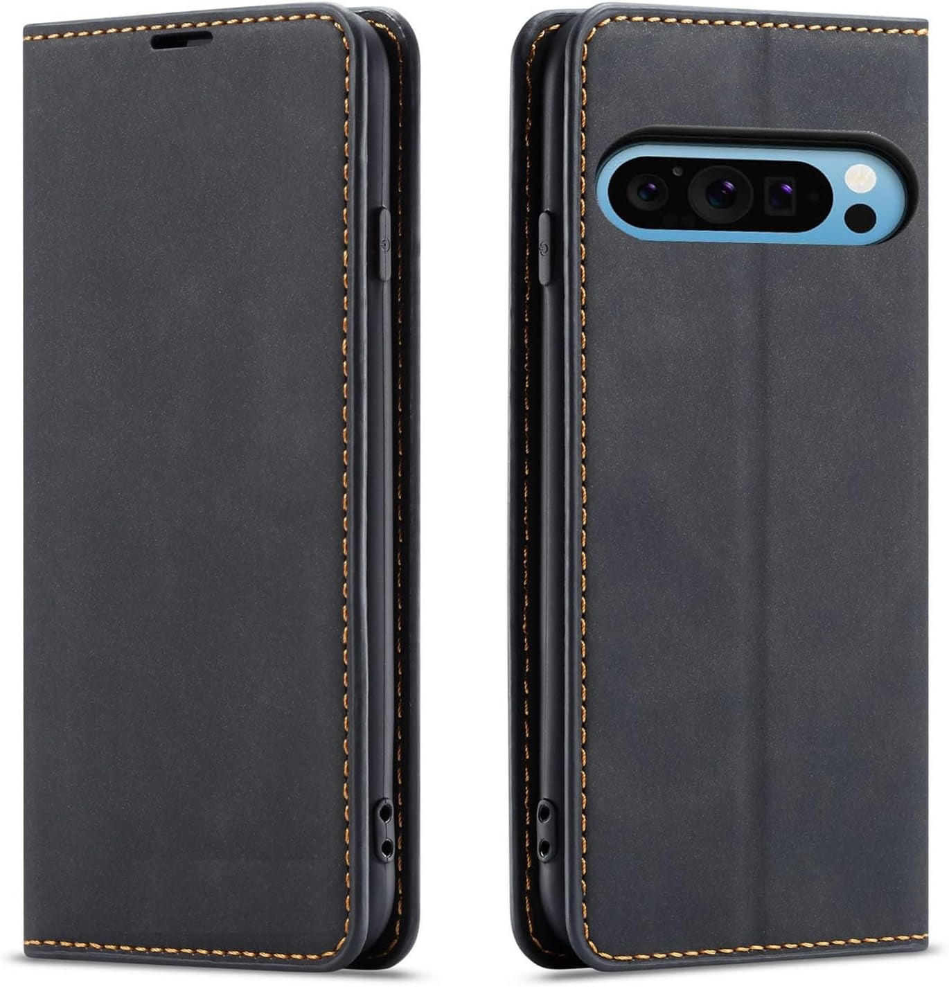 Google Pixel 10 Pro XL Flip Book Case Premium Leather Wallet Stand Phone Cover