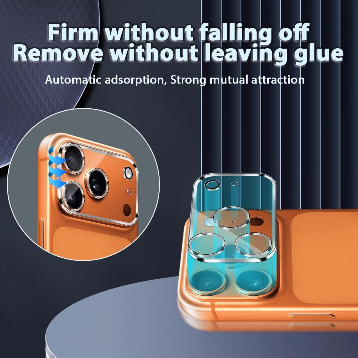 Apple iPhone 17 Pro Max Camera Protector Lens Guard Tempered Glass Film