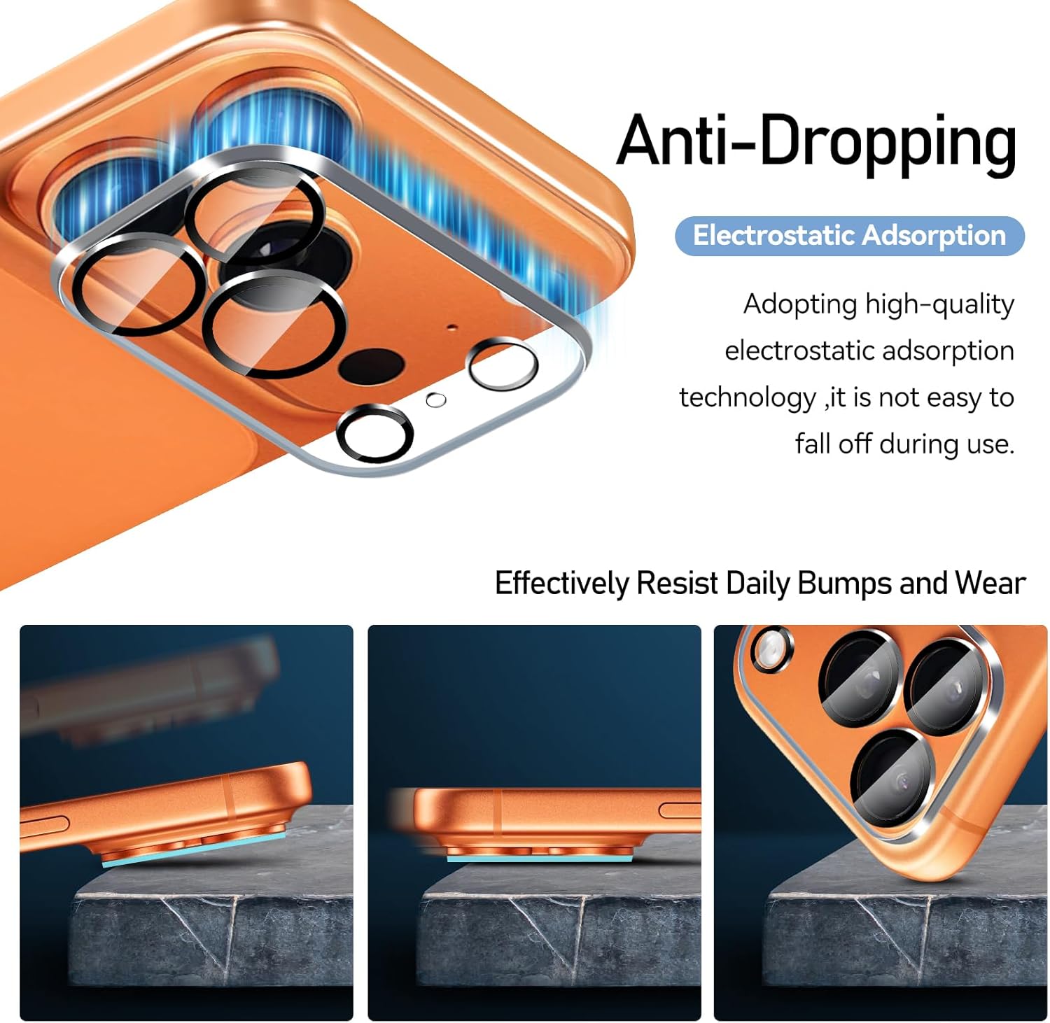 Apple iPhone 17 Pro Max Camera Protector Lens Guard Tempered Glass Film