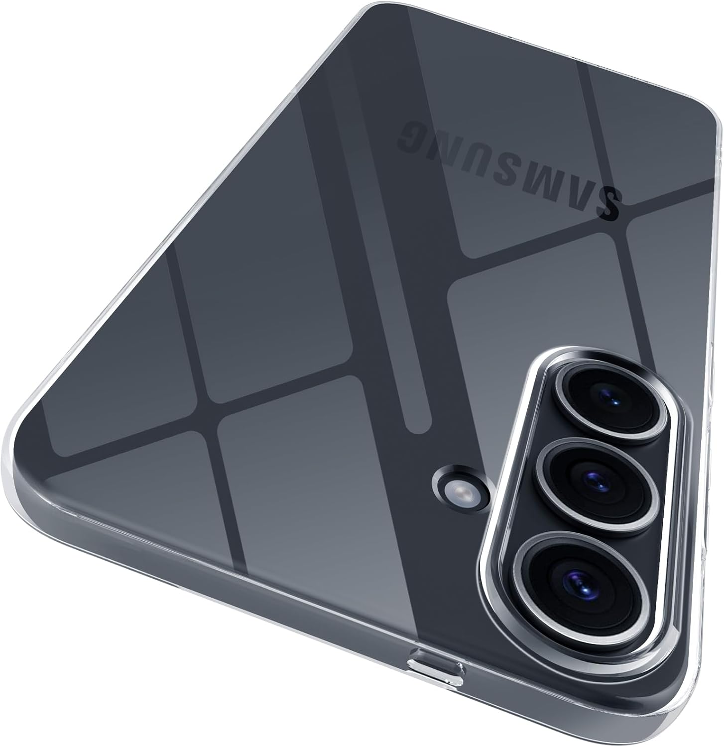 Samsung Galaxy S25 Case Clear Gel Ultra Slim Soft Transparent Silicone Cover