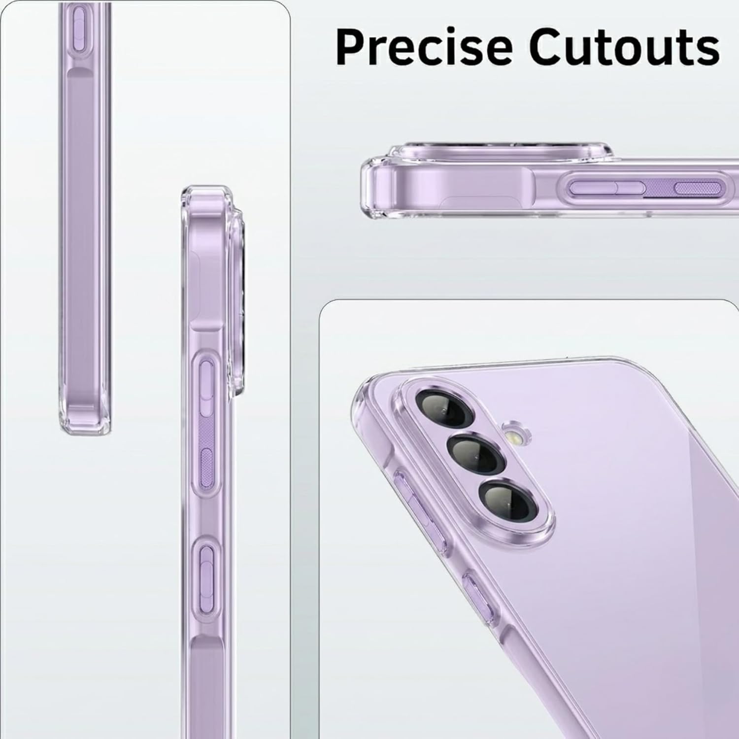 Samsung Galaxy A37 Case Clear Gel Ultra Slim Soft Transparent Silicone Cover