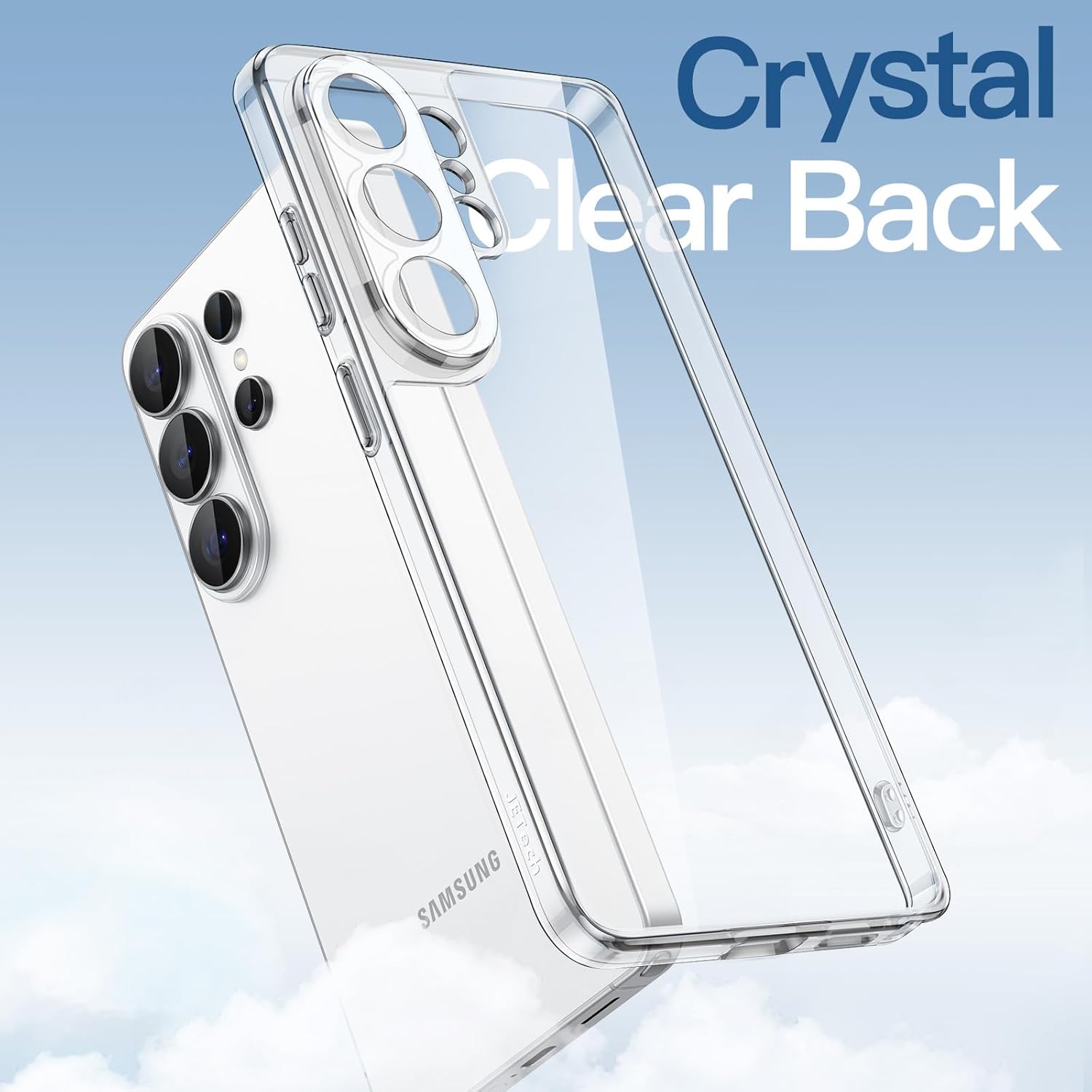 Samsung Galaxy S26 Ultra Clear Gel Case Cover With Glass Screen Protector