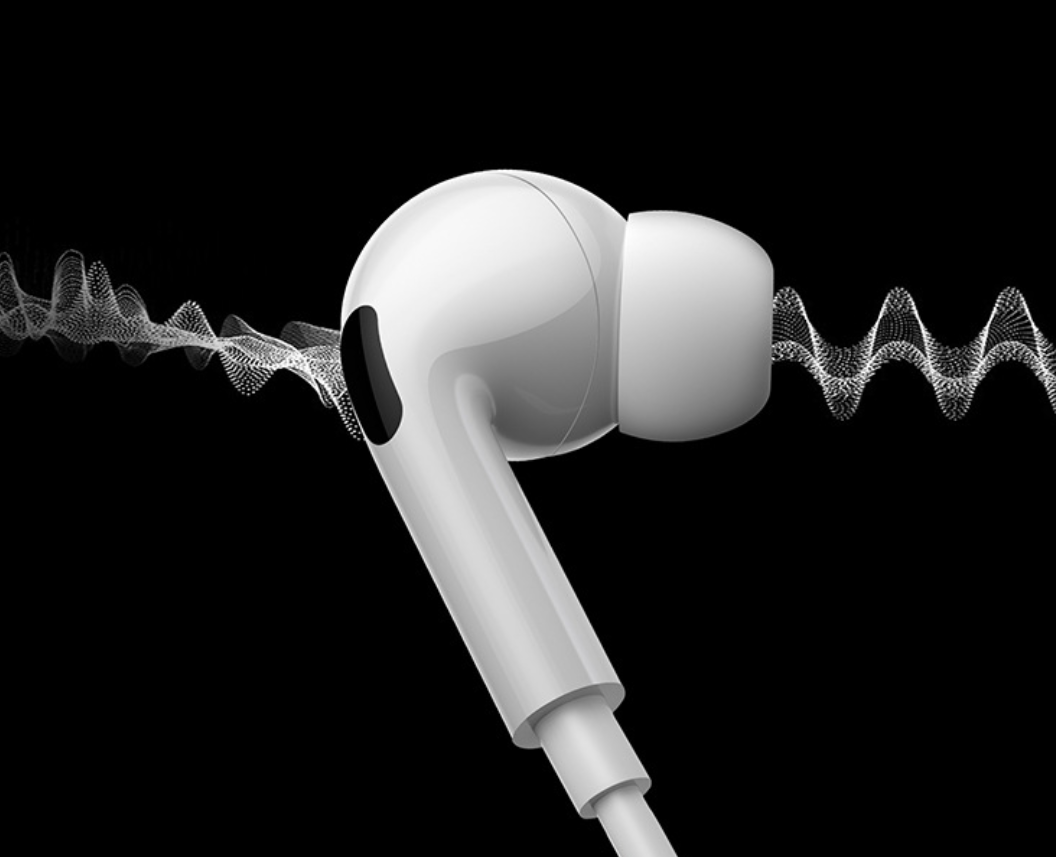 Apple iPad Air 2025 Earphones Type C Headphones In-Ear Built In with Mic Remote