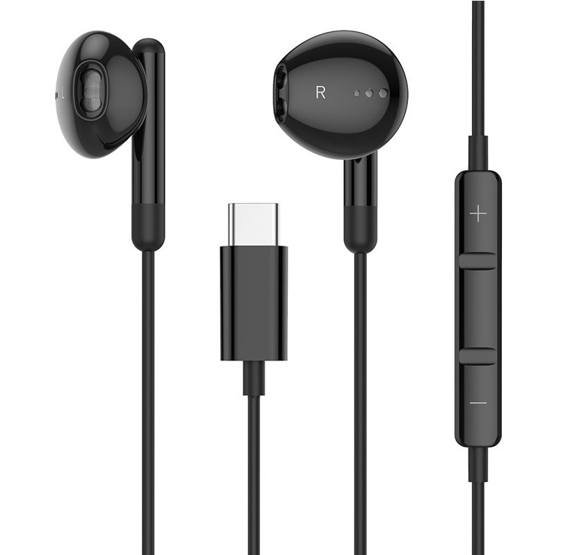 Google Pixel 9 Type C Earphones Headphones In-Ear Built In with Mic Remote