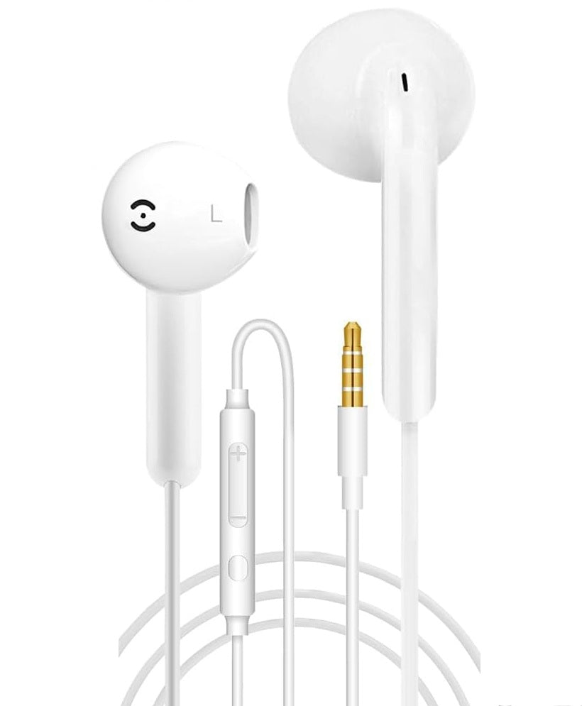 Samsung Galaxy Tab S6 Lite (2024/2022) Earphones Headphones In-Ear Built In with Mic Remote 3.5mm Jack