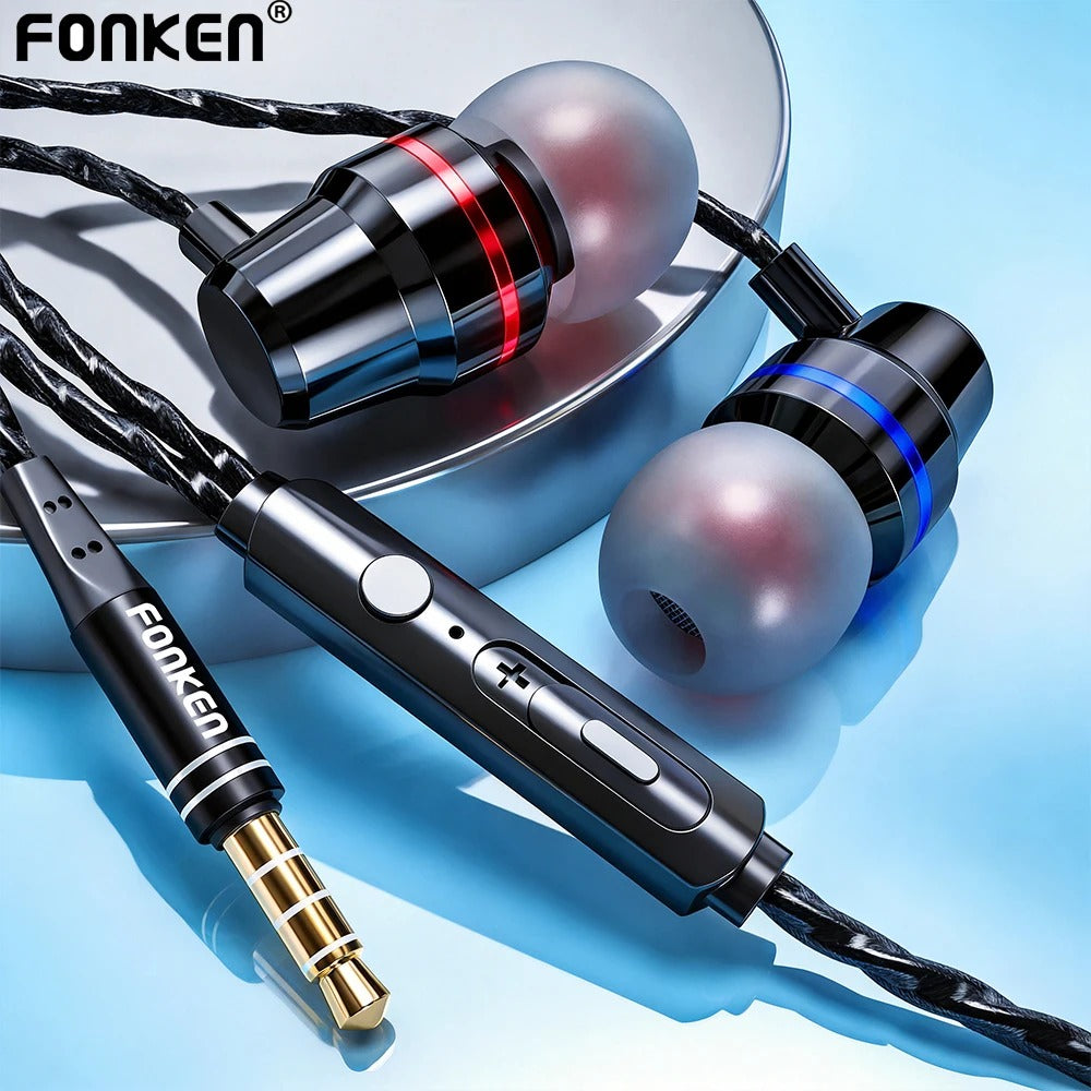 Samsung Galaxy Tab A11 Earphones Headphones In-Ear Built In with Mic Remote 3.5mm Jack Hifi Bass