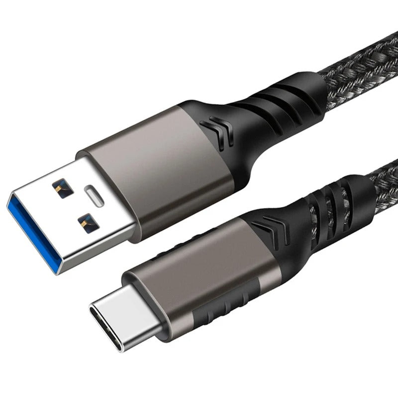 Apple iPhone 15 Pro USB to Type C Nylon Braided Fabric 60W Charging USB Cable Fast Charger