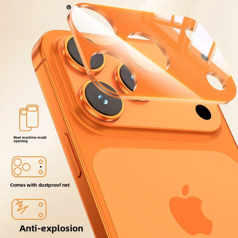 Apple iPhone 17 Pro Camera Protector Lens Guard Tempered Glass Film - Cosmic Orange