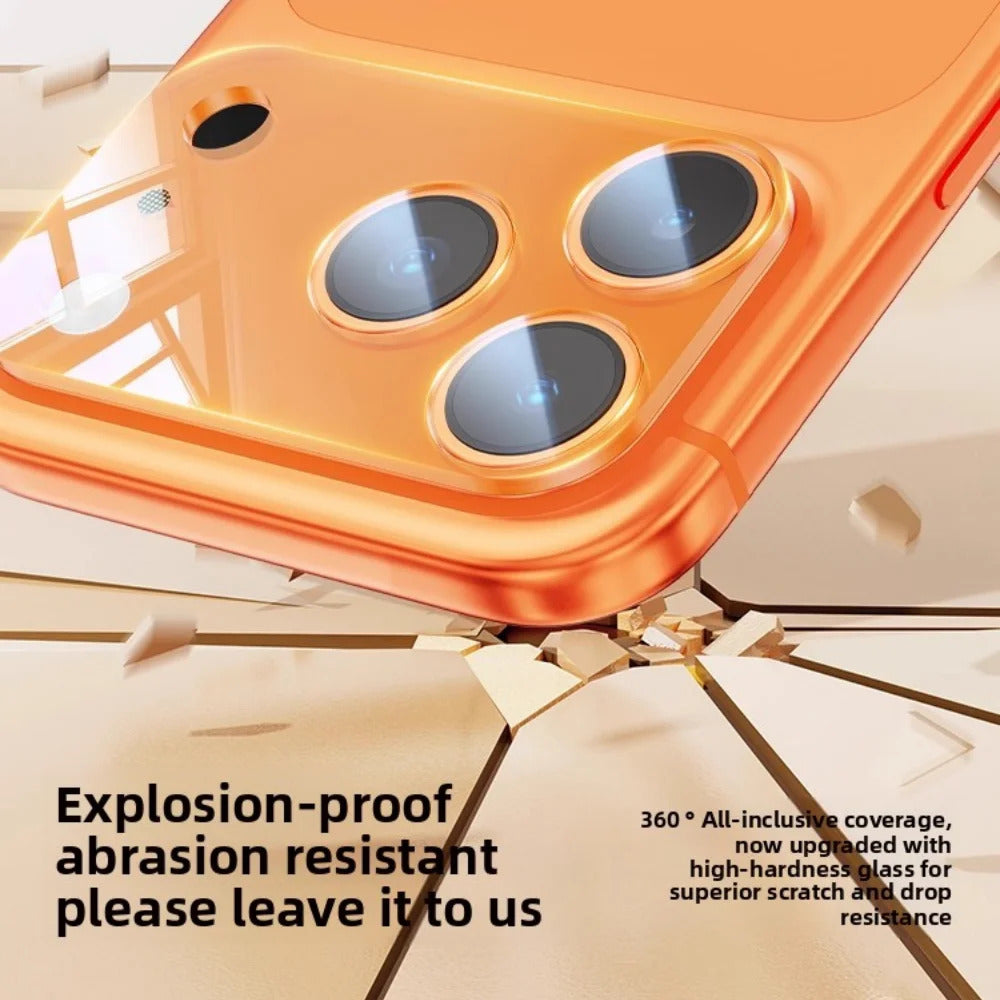 Apple iPhone 17 Pro Camera Protector Lens Guard Tempered Glass Film - Cosmic Orange