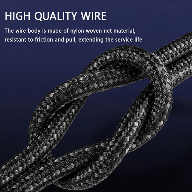 Samsung Galaxy S25 Ultra USB to Type C Nylon Braided Fabric Charging USB Cable Fast Charger 60W