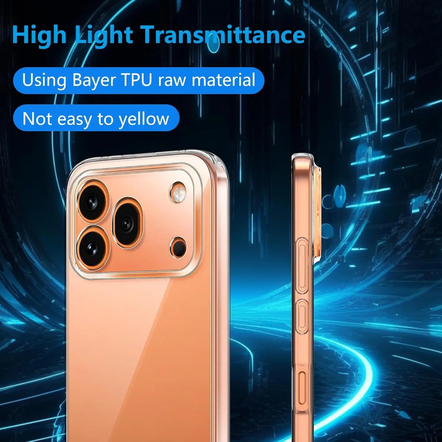 Honor 600 Pro Case Clear Gel Ultra Slim Soft Transparent Silicone Cover