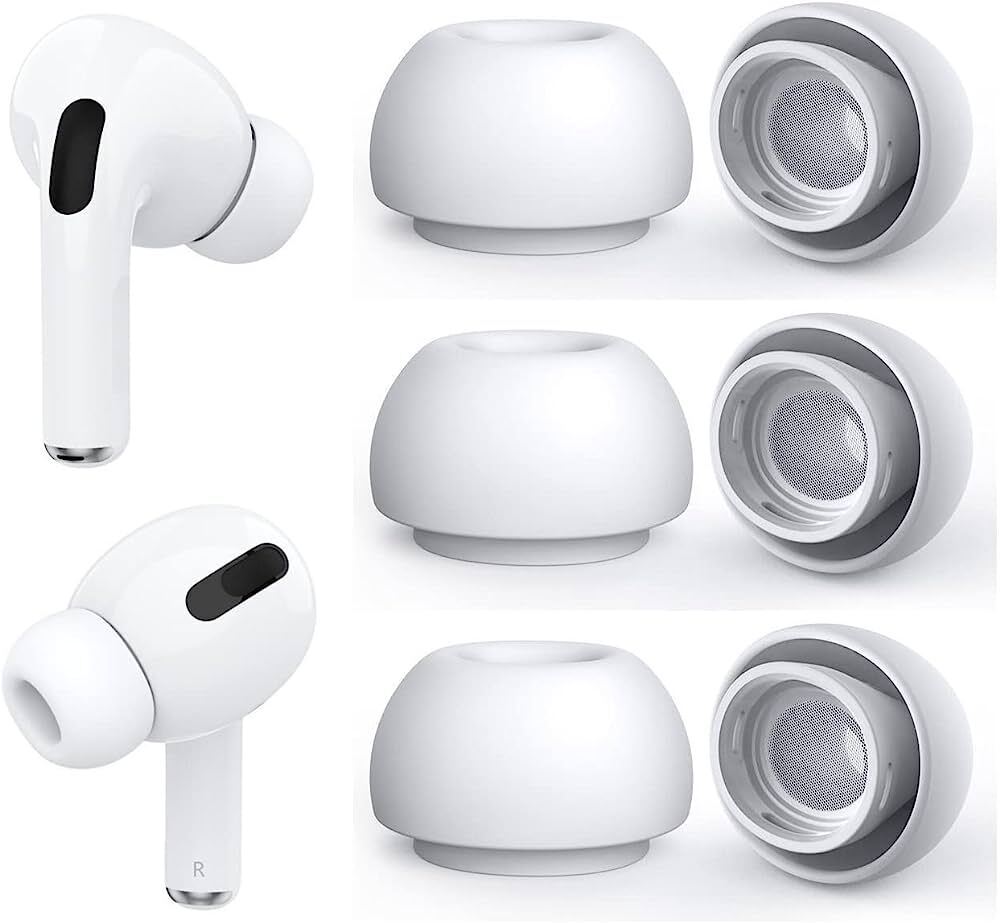 Apple AirPods Pro 1st Gen 2nd Generation Replacement Earbuds Ear Tips In Ear