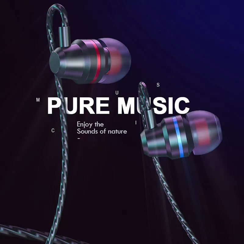 Apple iPad Air 2025 Earphones HIFI Bass Headset Type C In-Ear Built In with Mic Remote