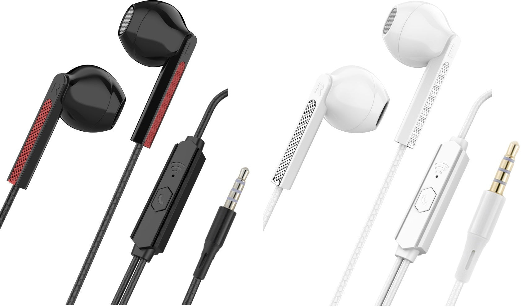 For Samsung Galaxy A14 Earphones Headphones In-Ear Built In with Mic Remote 3.5mm Jack
