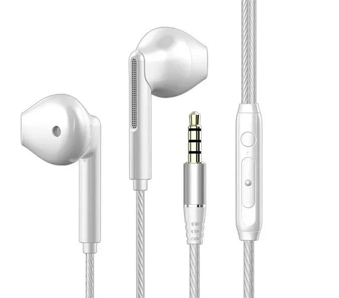 For Samsung Galaxy A14 Earphones Headphones In-Ear Built In with Mic Remote 3.5mm Jack