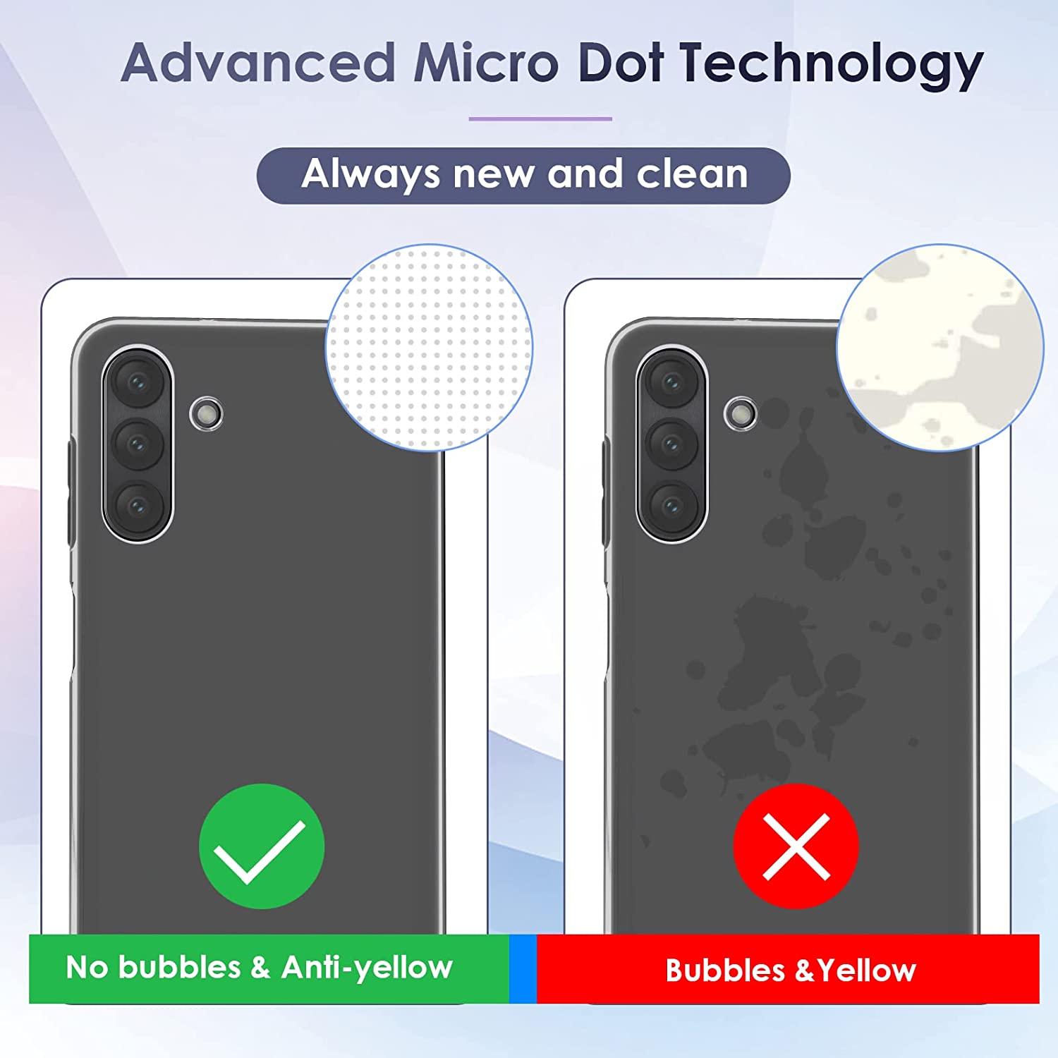 Samsung Galaxy A14 Case Gel Soft Transparent TPU Clear Ultra Slim Silicone