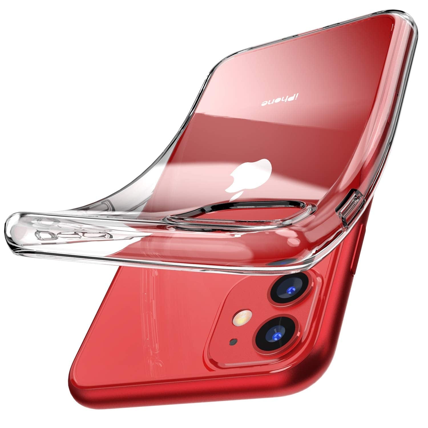 Apple iPhone 11 (6.1) Gel Case Clear Ultra Slim Silicone - SmartPhoneGadgetUK