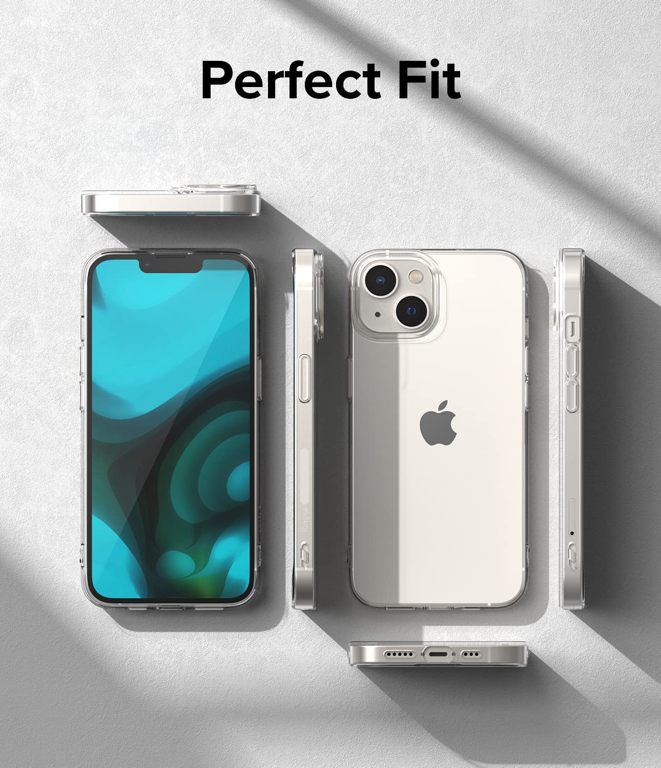 Apple iPhone 14 Plus (6.7) Gel Case Clear Ultra Slim Silicone - SmartPhoneGadgetUK