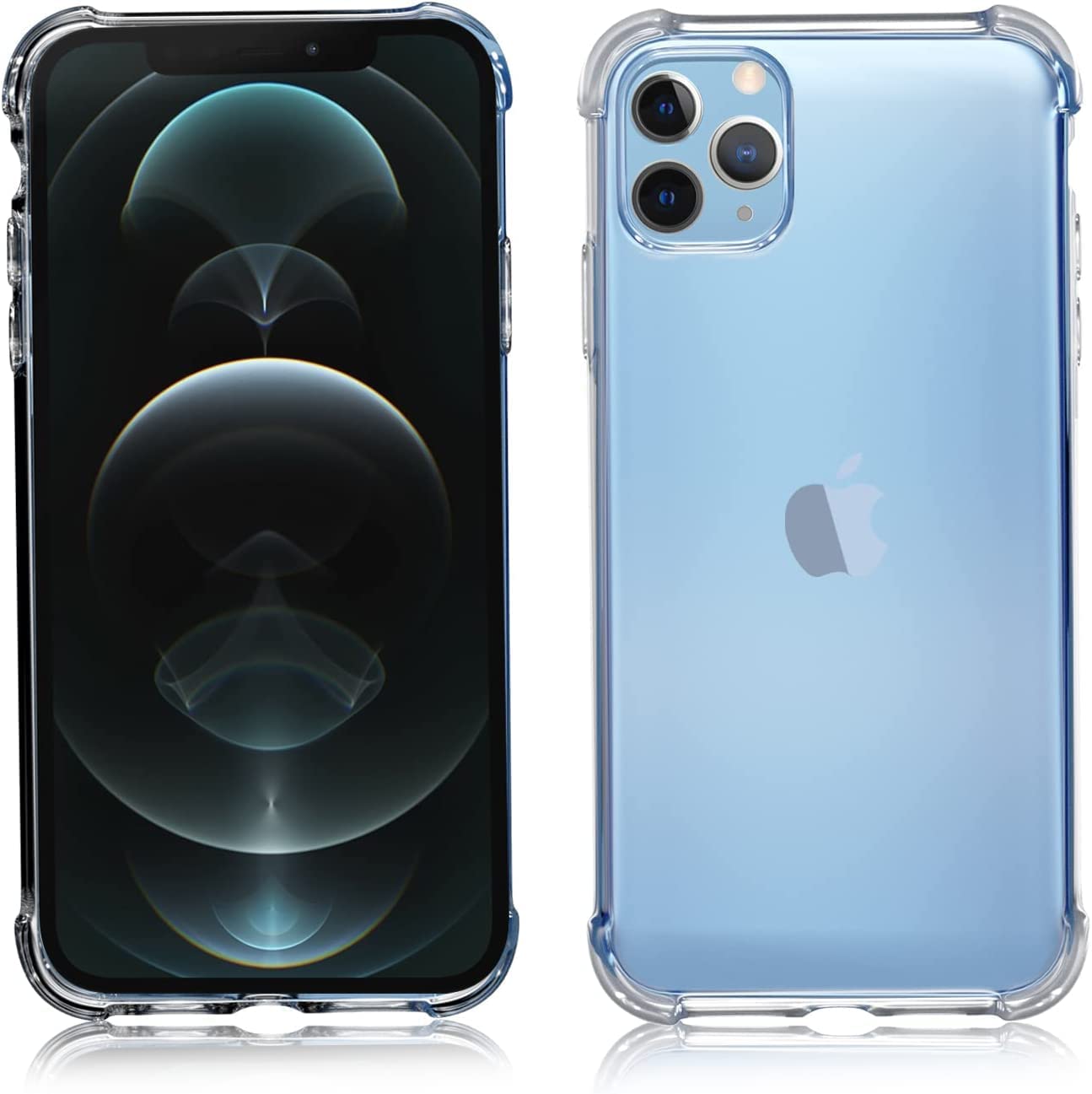 Apple iPhone 14 Pro Max (6.7) Gel Case Clear Transparent Anti-Shock Absorption Bumper Ultra Thin Cover - SmartPhoneGadgetUK