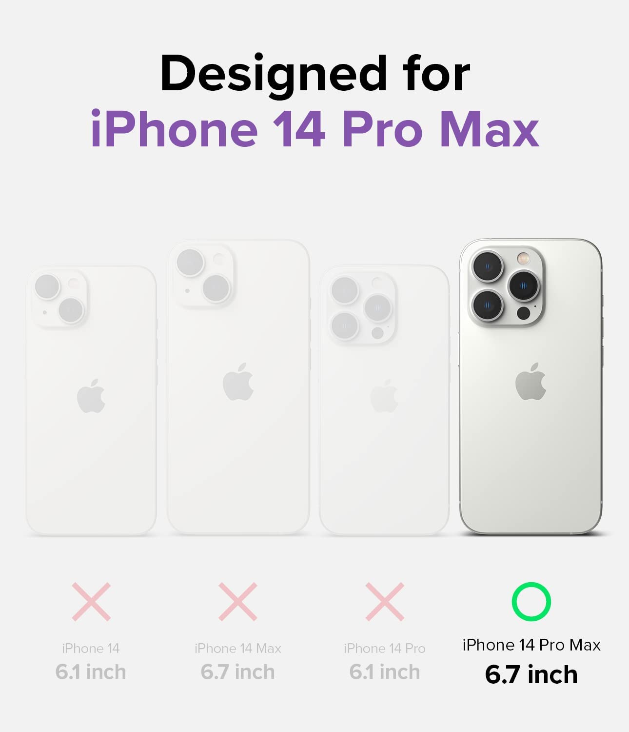 Apple iPhone 14 Pro Max (6.7) Gel Case Clear Ultra Slim Silicone - SmartPhoneGadgetUK