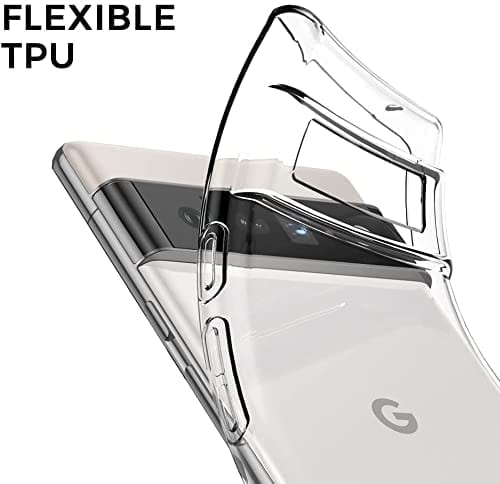 Google Pixel 6 Pro Gel Case Clear Ultra Slim Silicone - SmartPhoneGadgetUK