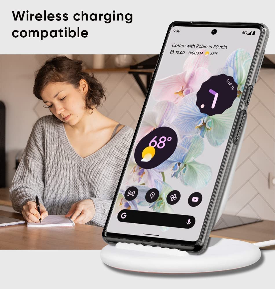Google Pixel 6 Pro Gel Case Clear Ultra Slim Silicone - SmartPhoneGadgetUK