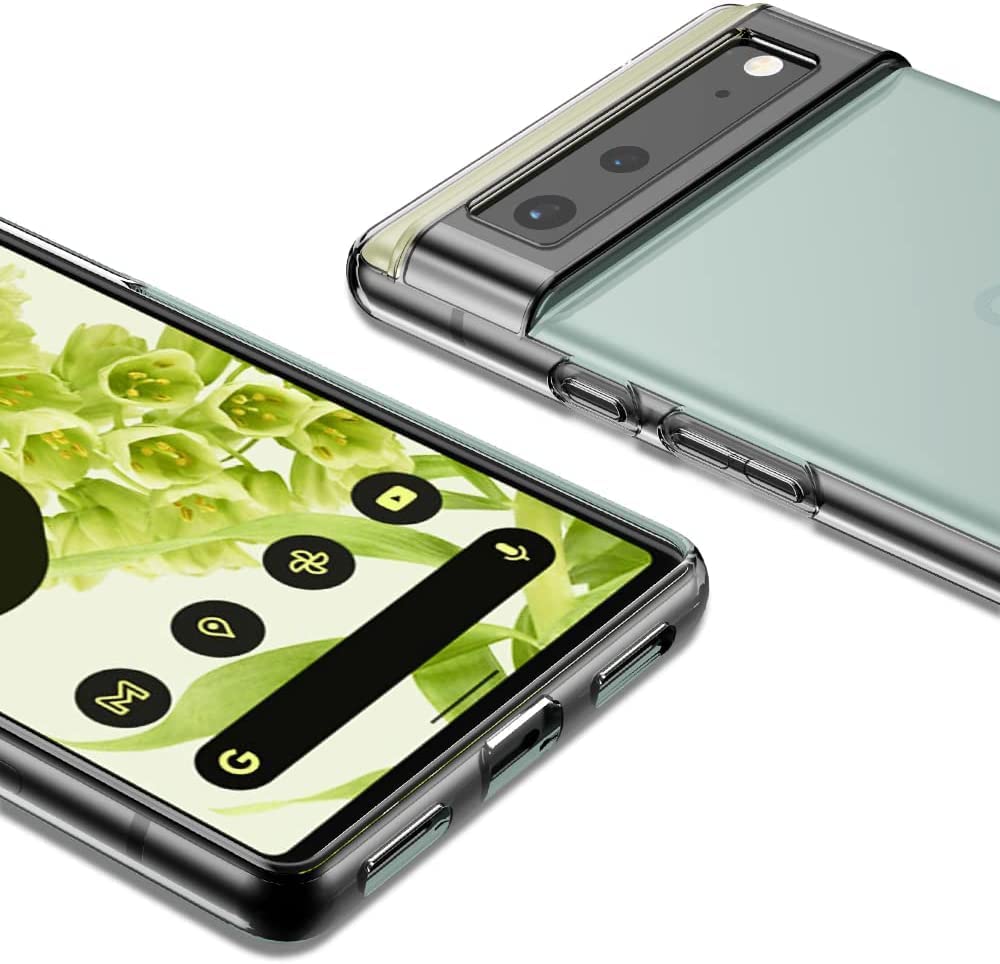 Google Pixel 6A Gel Case Clear Ultra Slim Silicone Transparent - SmartPhoneGadgetUK