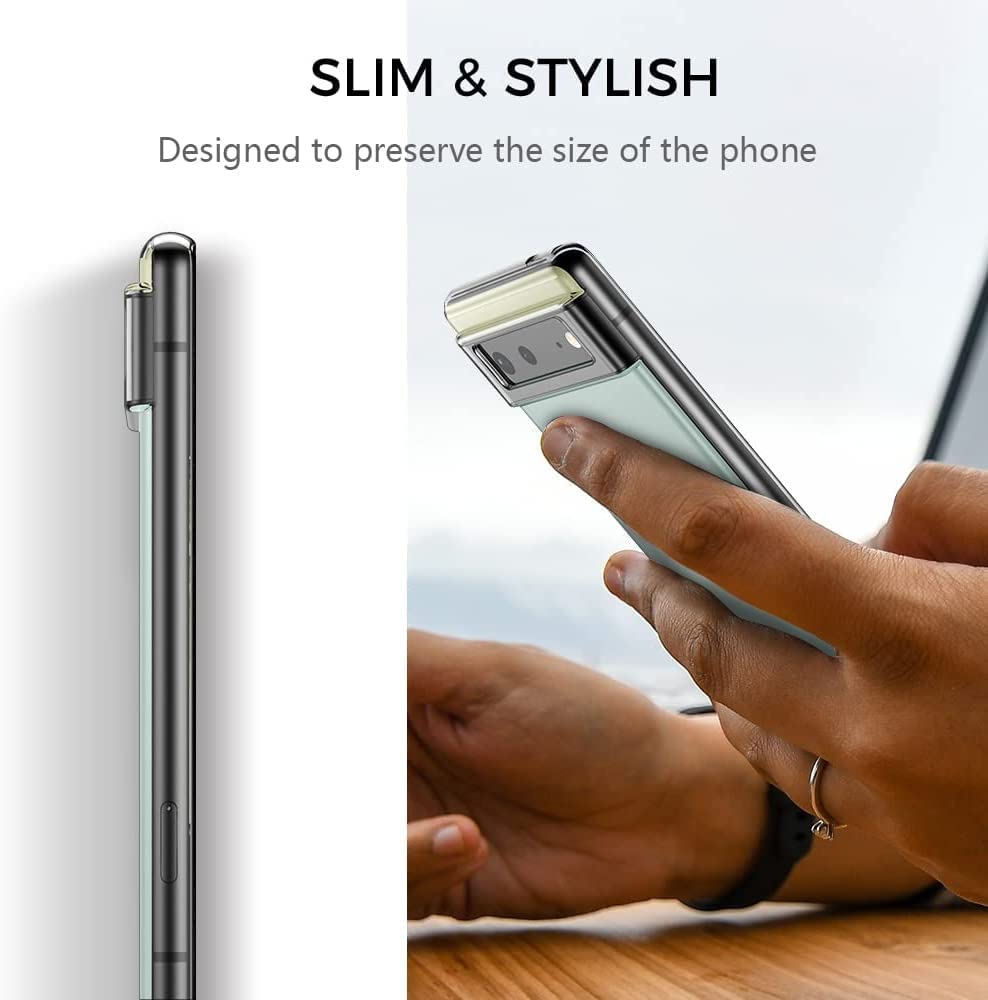 Google Pixel 6A Gel Case Clear Ultra Slim Silicone Transparent - SmartPhoneGadgetUK